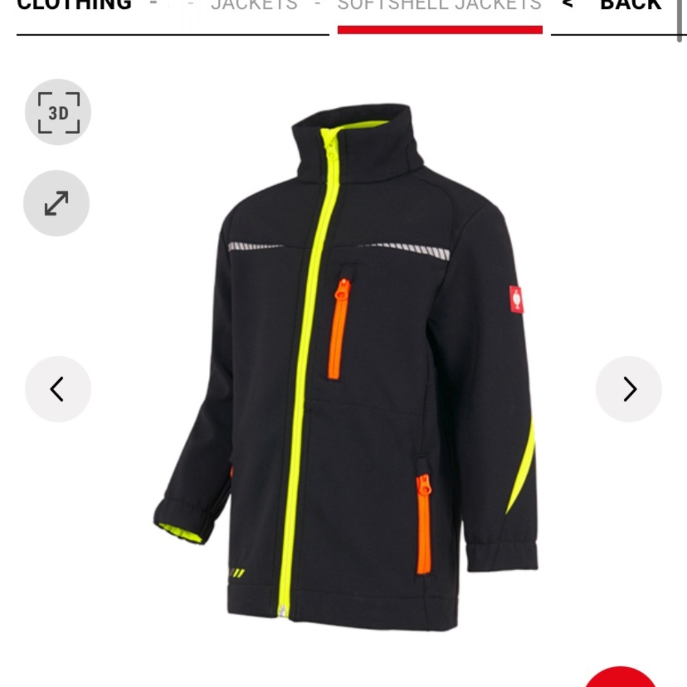 Boys soft shell jacket 9-10